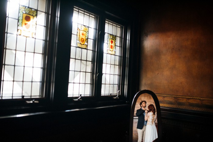 Copper & Jewel Tone Styled Shoot at Pittsburgh's Soldiers & Sailors by Mandy Fierens Photography Featured on Burgh Brides