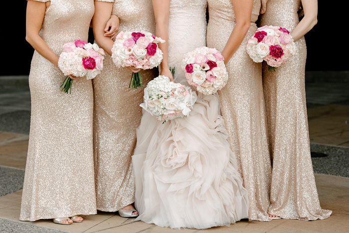strapless open back dress Rose Gold Satin Spaghetti Straps Bridesmaid Dresses BD121 main image 0