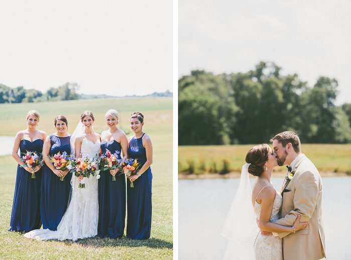 Colorful Sunflower Wedding from All Heart Photo & Video and Soiree by Souleret featured on Burgh Brides