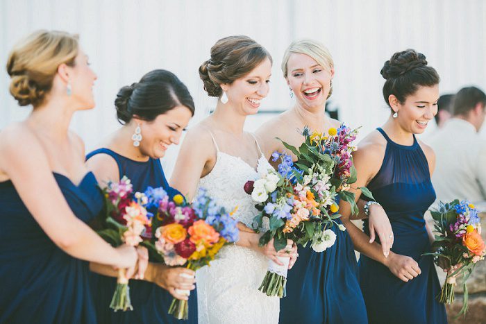 Colorful Sunflower Wedding from All Heart Photo & Video and Soiree by Souleret featured on Burgh Brides