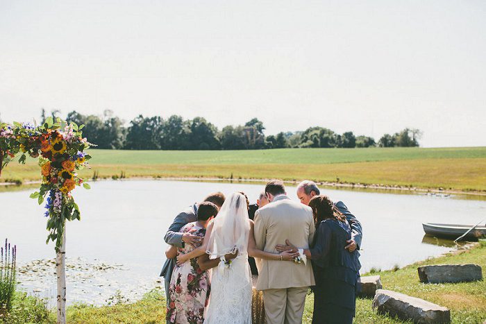Colorful Sunflower Wedding from All Heart Photo & Video and Soiree by Souleret featured on Burgh Brides