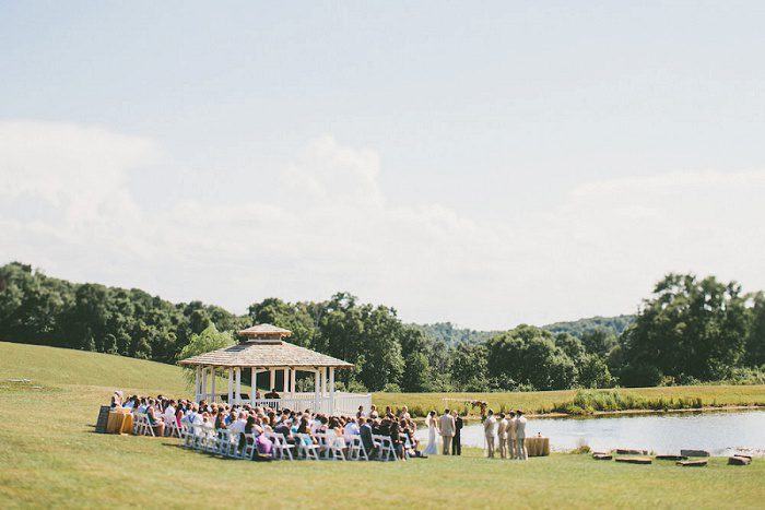 Colorful Sunflower Wedding from All Heart Photo & Video and Soiree by Souleret featured on Burgh Brides
