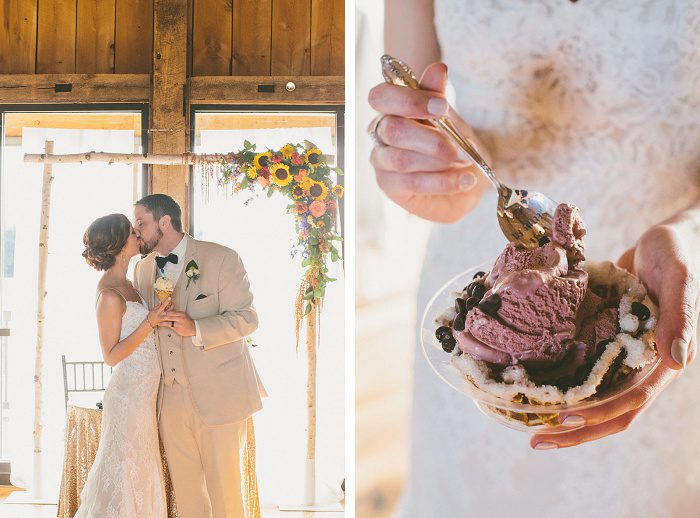 Colorful Sunflower Wedding from All Heart Photo & Video and Soiree by Souleret featured on Burgh Brides
