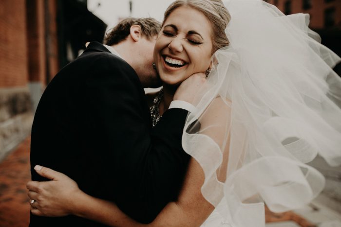 White & Gray Industrial Wedding at the History Center from Rachel Rowland Photography featured on Burgh Brides