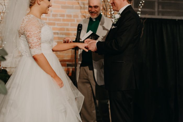 White & Gray Industrial Wedding at the History Center from Rachel Rowland Photography featured on Burgh Brides