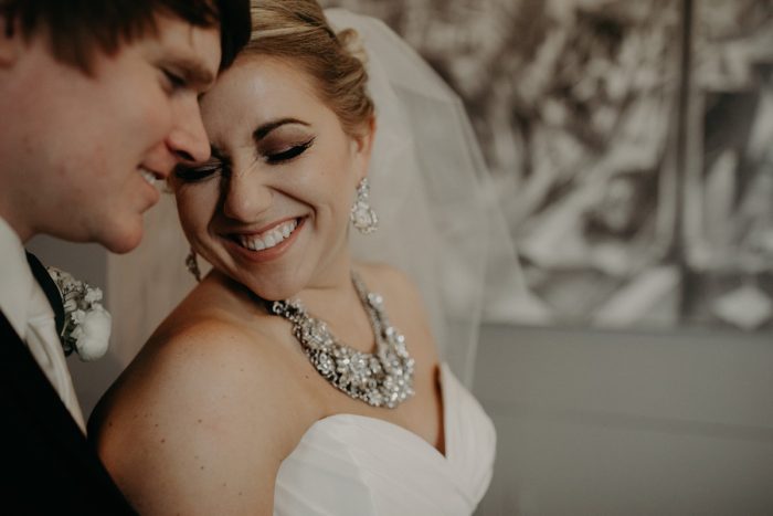 White & Gray Industrial Wedding at the History Center from Rachel Rowland Photography featured on Burgh Brides
