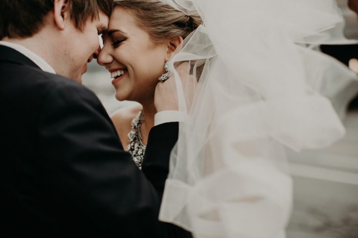 White & Gray Industrial Wedding at the History Center from Rachel Rowland Photography featured on Burgh Brides