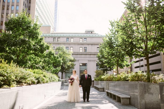 Urban Wedding Portraits: Small Eclectic Wedding at Smallman Galley from Caitlin Thomas Photography featured on Burgh Brides