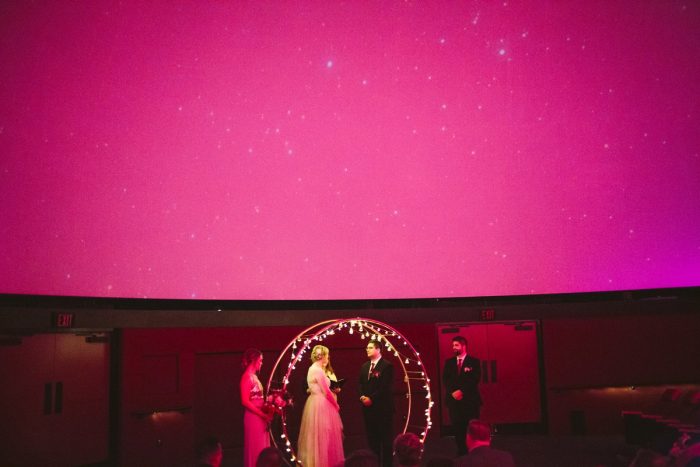 Carnegie Science Center Wedding: Small Eclectic Wedding at Smallman Galley from Caitlin Thomas Photography featured on Burgh Brides