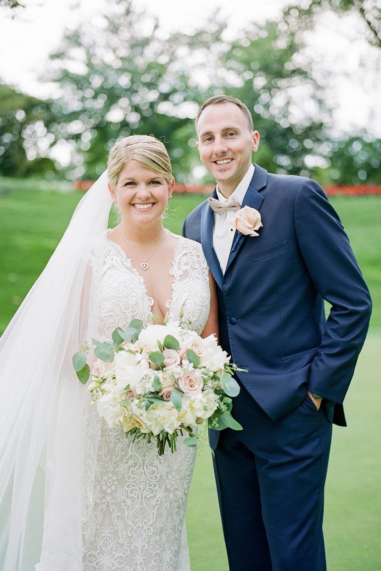 Glamorous Rose Gold Pittsburgh Field Club Wedding