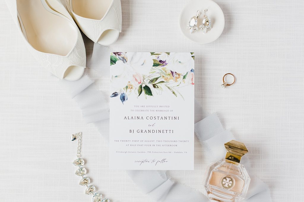 Dusty Sage & Gray Pittsburgh Botanic Garden Wedding. For more garden wedding inspiration, visit burghbrides.com!