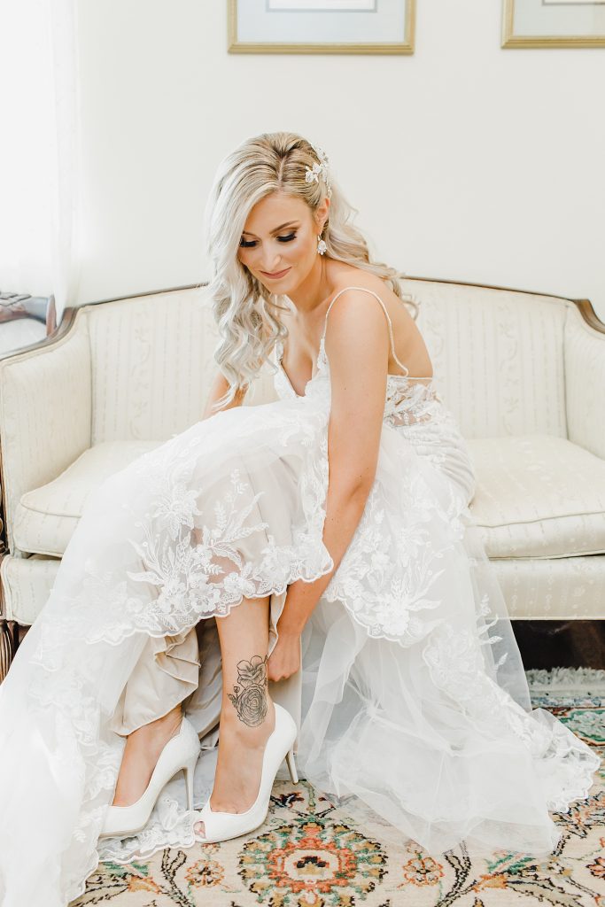 Dusty Sage & Gray Pittsburgh Botanic Garden Wedding. For more garden wedding inspiration, visit burghbrides.com!