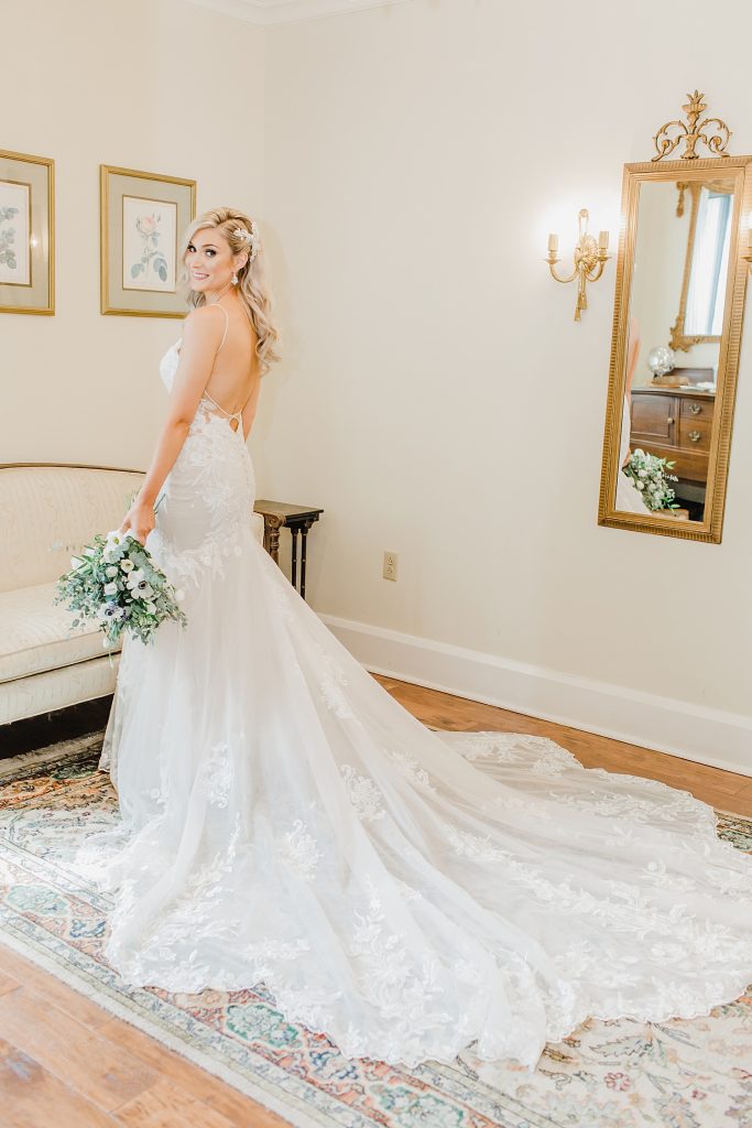 Dusty Sage & Gray Pittsburgh Botanic Garden Wedding. For more garden wedding inspiration, visit burghbrides.com!