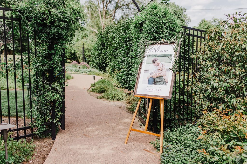 Dusty Sage & Gray Pittsburgh Botanic Garden Wedding. For more garden wedding inspiration, visit burghbrides.com!