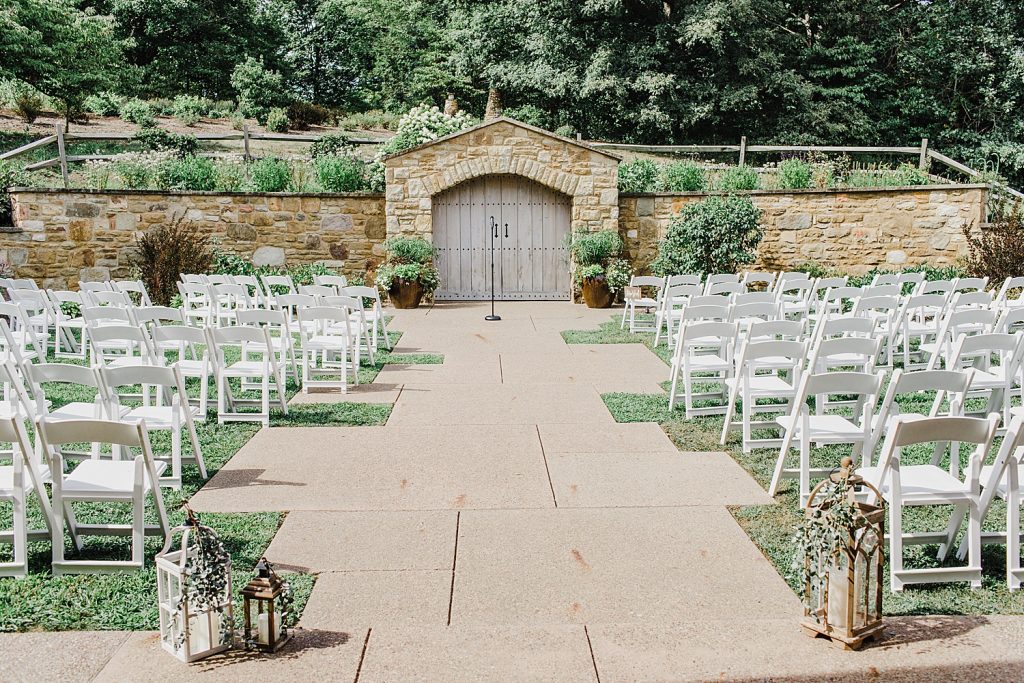 Dusty Sage & Gray Pittsburgh Botanic Garden Wedding. For more garden wedding inspiration, visit burghbrides.com!