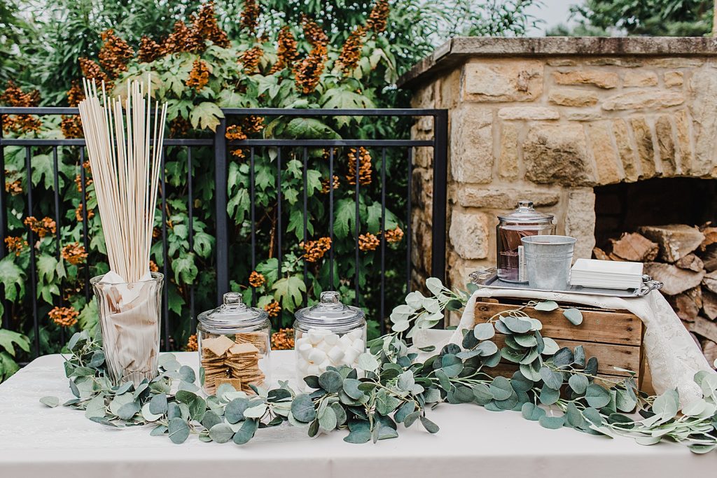 Dusty Sage & Gray Pittsburgh Botanic Garden Wedding. For more garden wedding inspiration, visit burghbrides.com!