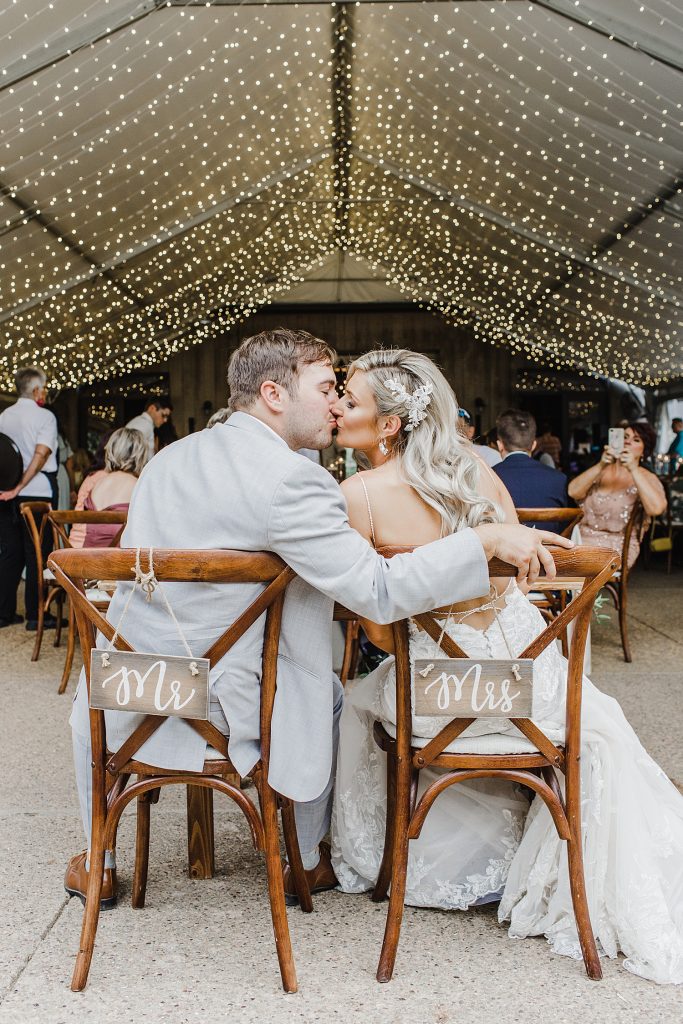 Dusty Sage & Gray Pittsburgh Botanic Garden Wedding. For more garden wedding inspiration, visit burghbrides.com!