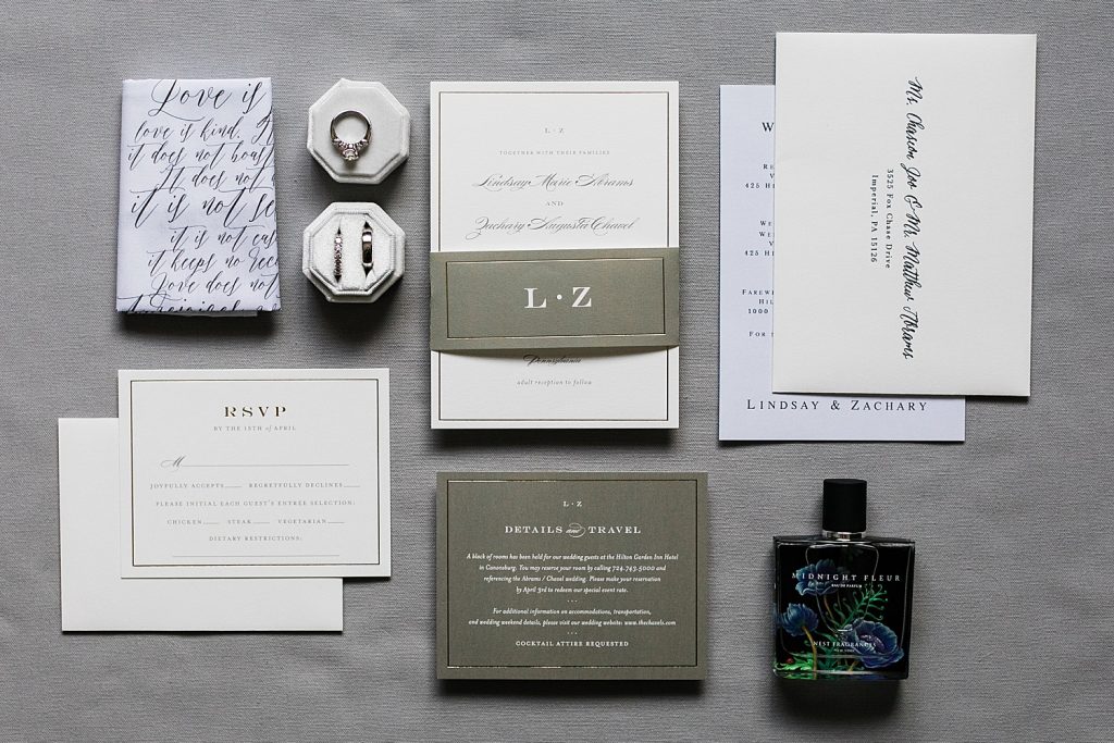 Clean & Classic Valley Brook Country Club Wedding. For more classic wedding ideas, visit burghbrides.com!