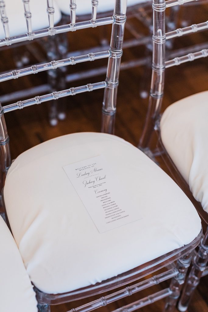 Clean & Classic Valley Brook Country Club Wedding. For more classic wedding ideas, visit burghbrides.com!