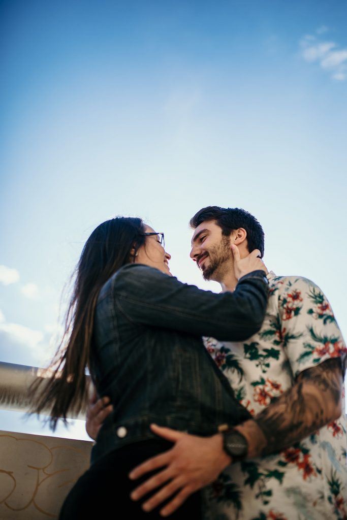 Quirky & Playful Pittsburgh Engagement Session. For more fun engagement ideas, visit burghbrides.com!