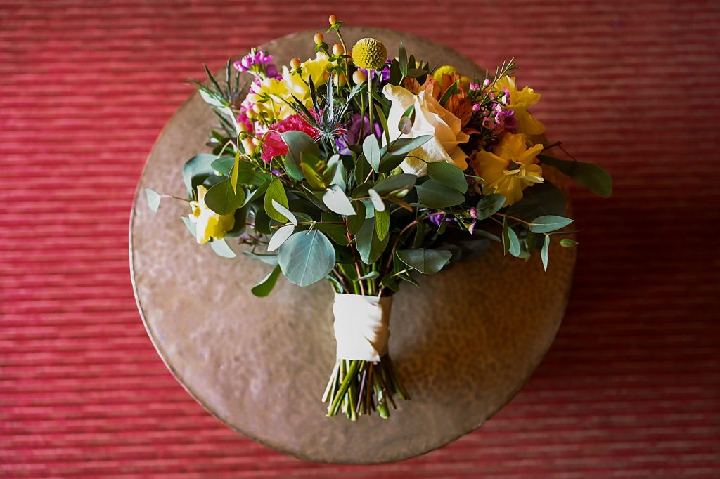 Seven Springs Wedding with Bold Colors. For more colorful wedding ideas, visit burghbrides.com!