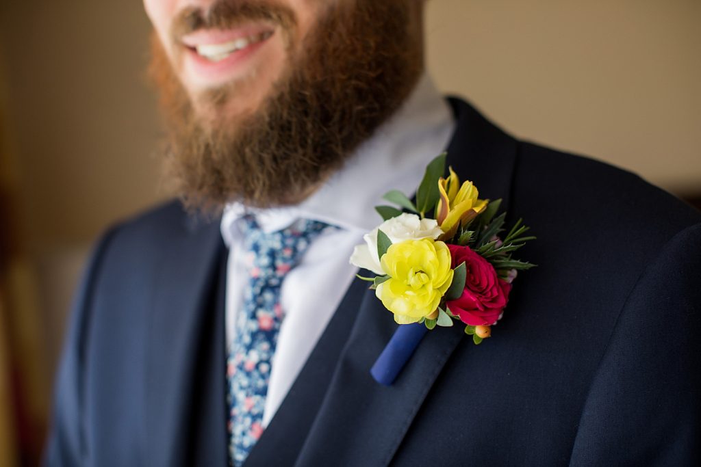 Seven Springs Wedding with Bold Colors. For more colorful wedding ideas, visit burghbrides.com!