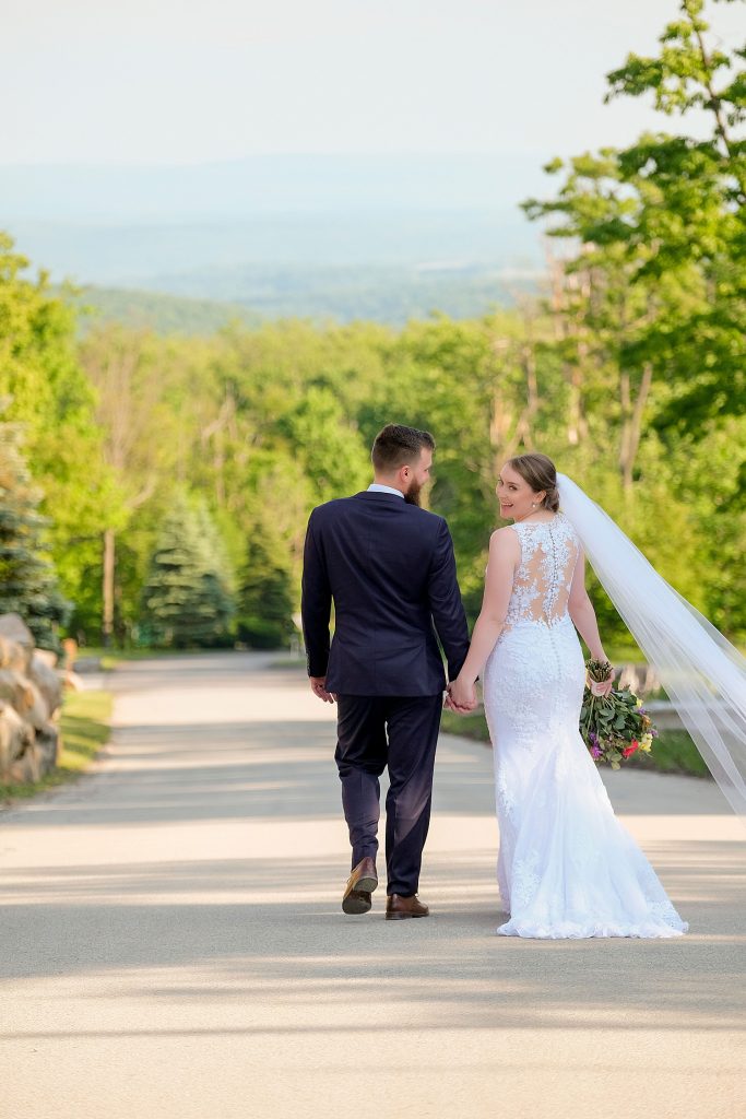 Seven Springs Wedding with Bold Colors. For more colorful wedding ideas, visit burghbrides.com!