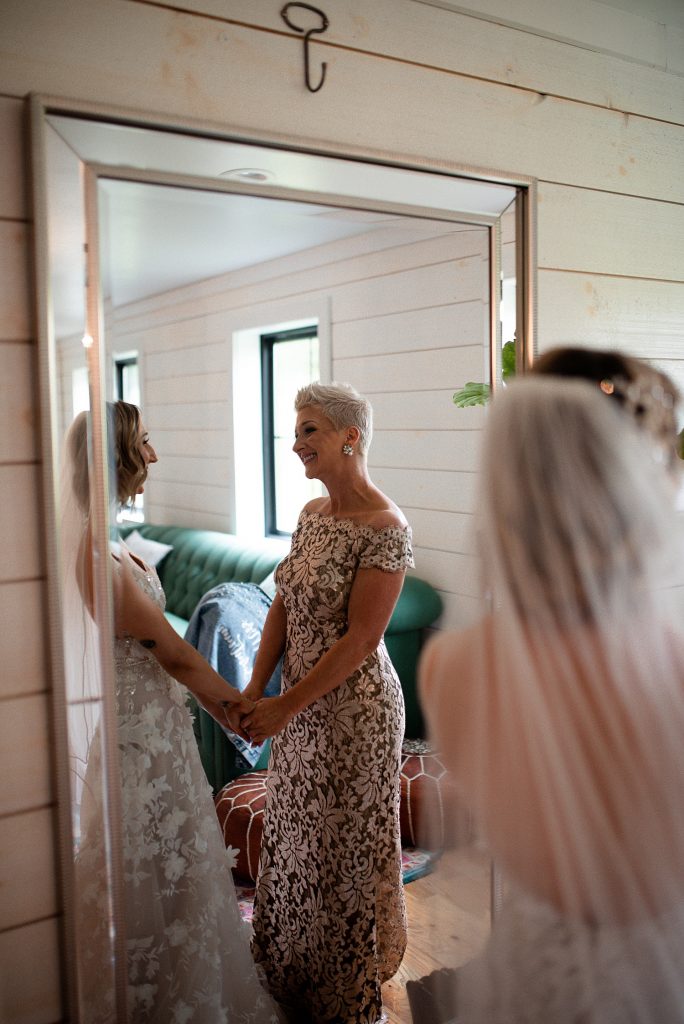 Shady Elms Farm Wedding That Oozes Romance. For more blush pink wedding ideas, visit burghbrides.com!