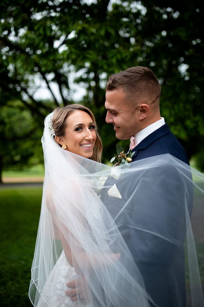 Shady Elms Farm Wedding That Oozes Romance. For more blush pink wedding ideas, visit burghbrides.com!