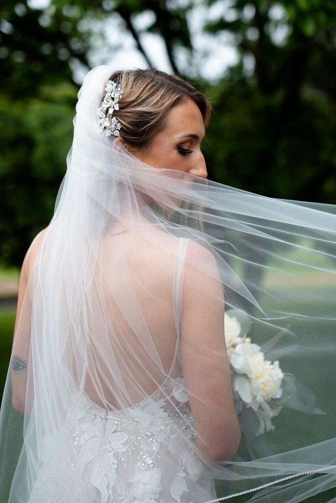 Shady Elms Farm Wedding That Oozes Romance. For more blush pink wedding ideas, visit burghbrides.com!