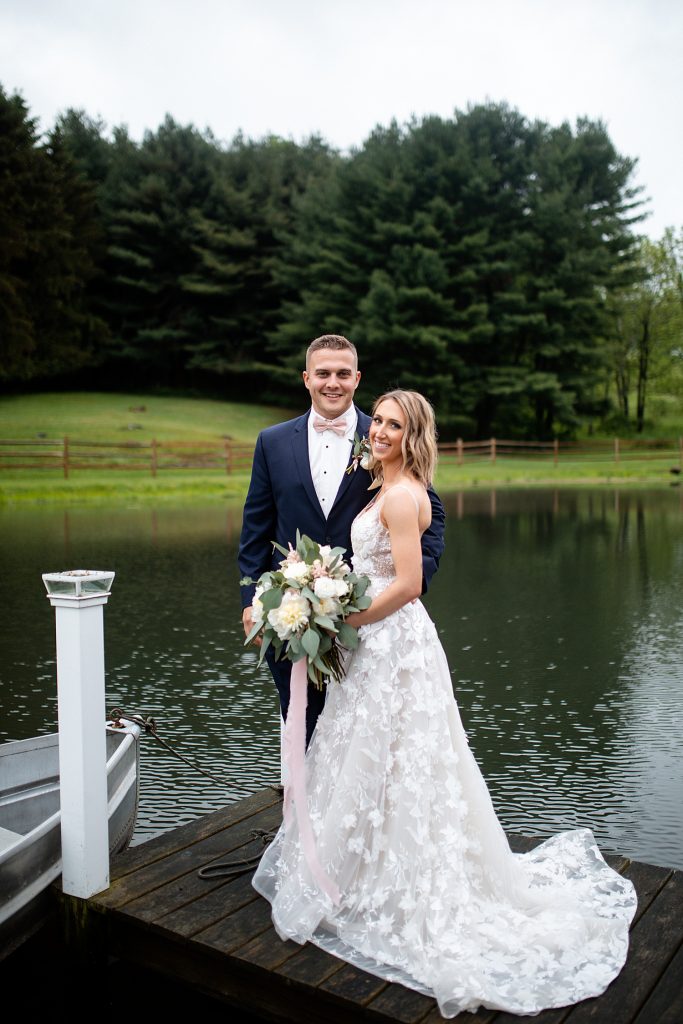 Shady Elms Farm Wedding That Oozes Romance. For more blush pink wedding ideas, visit burghbrides.com!