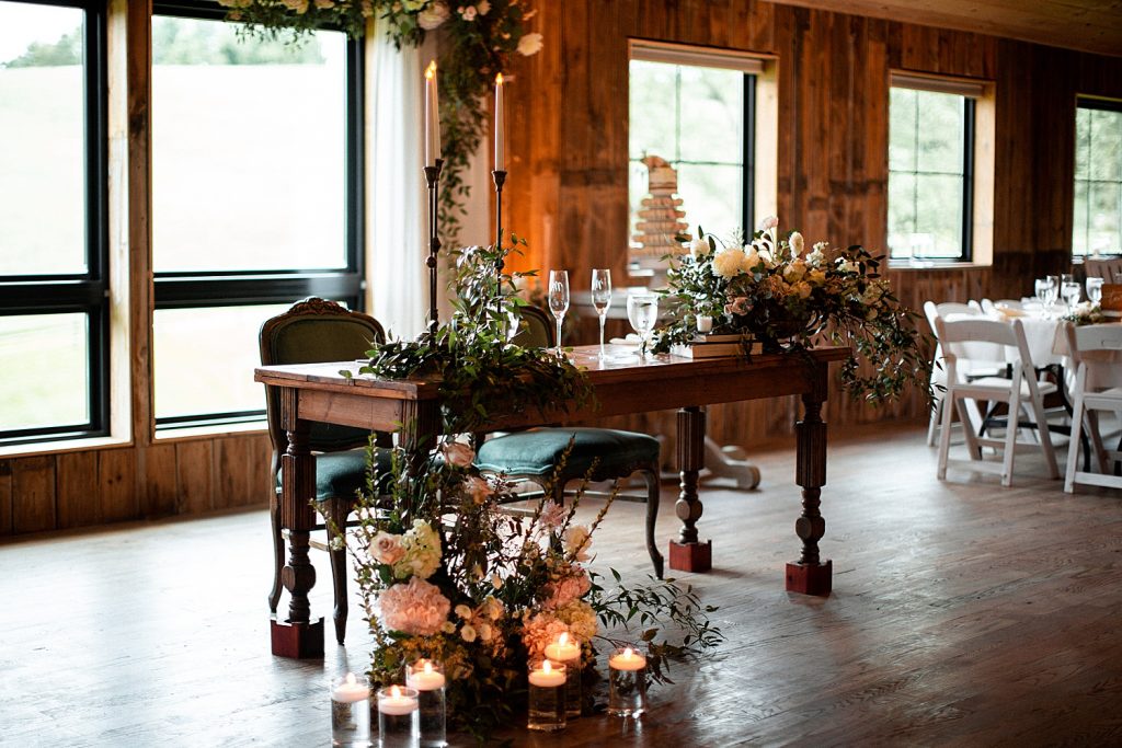 Shady Elms Farm Wedding That Oozes Romance. For more blush pink wedding ideas, visit burghbrides.com!