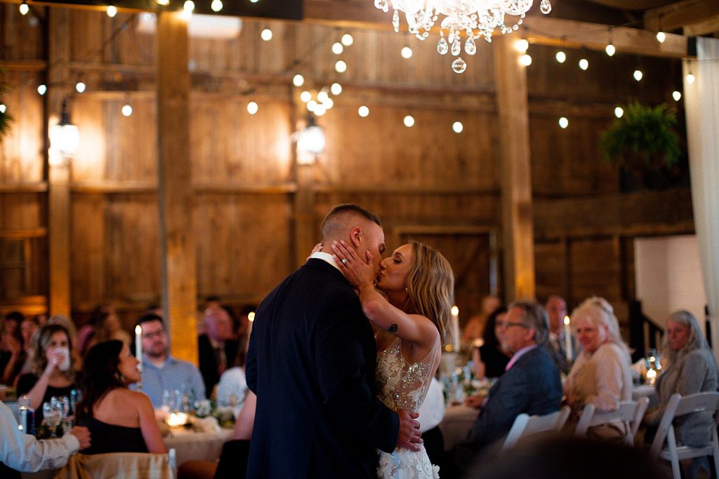 Shady Elms Farm Wedding That Oozes Romance. For more blush pink wedding ideas, visit burghbrides.com!