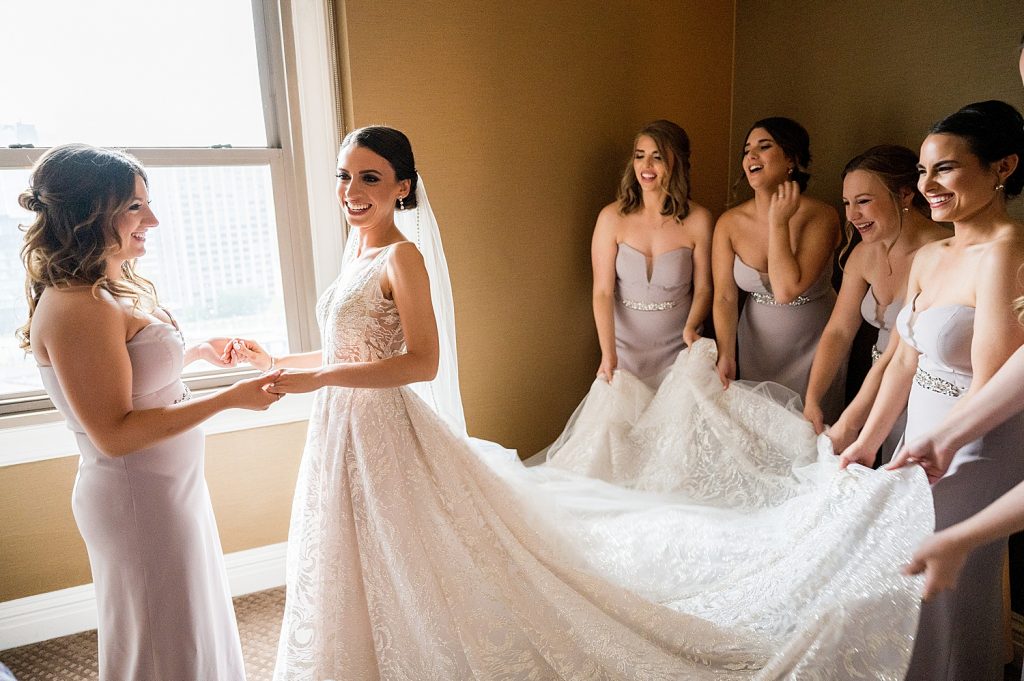 Luxurious Omni William Penn Wedding. For more luxury wedding ideas, visit burghbrides.com!