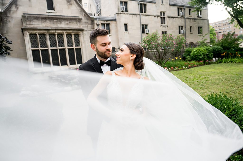 Luxurious Omni William Penn Wedding. For more luxury wedding ideas, visit burghbrides.com!