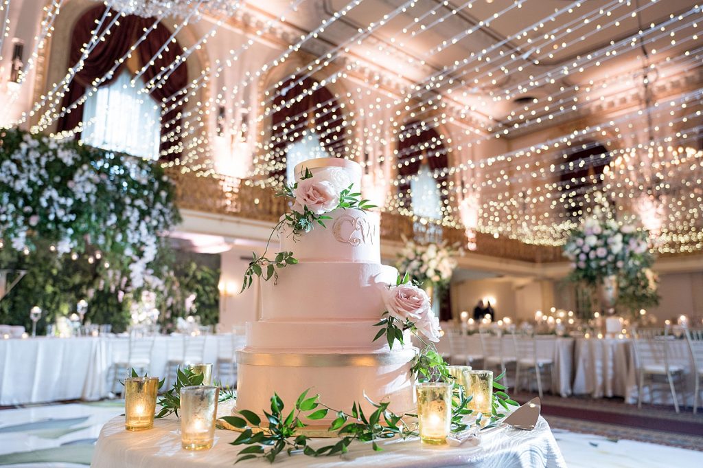 Luxurious Omni William Penn Wedding. For more luxury wedding ideas, visit burghbrides.com!