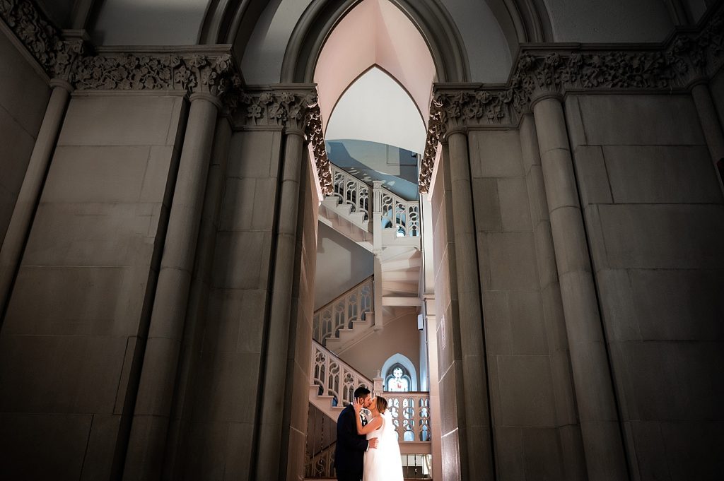 Timeless Circuit Center Wedding. For more classic wedding ideas, visit burghbrides.com!