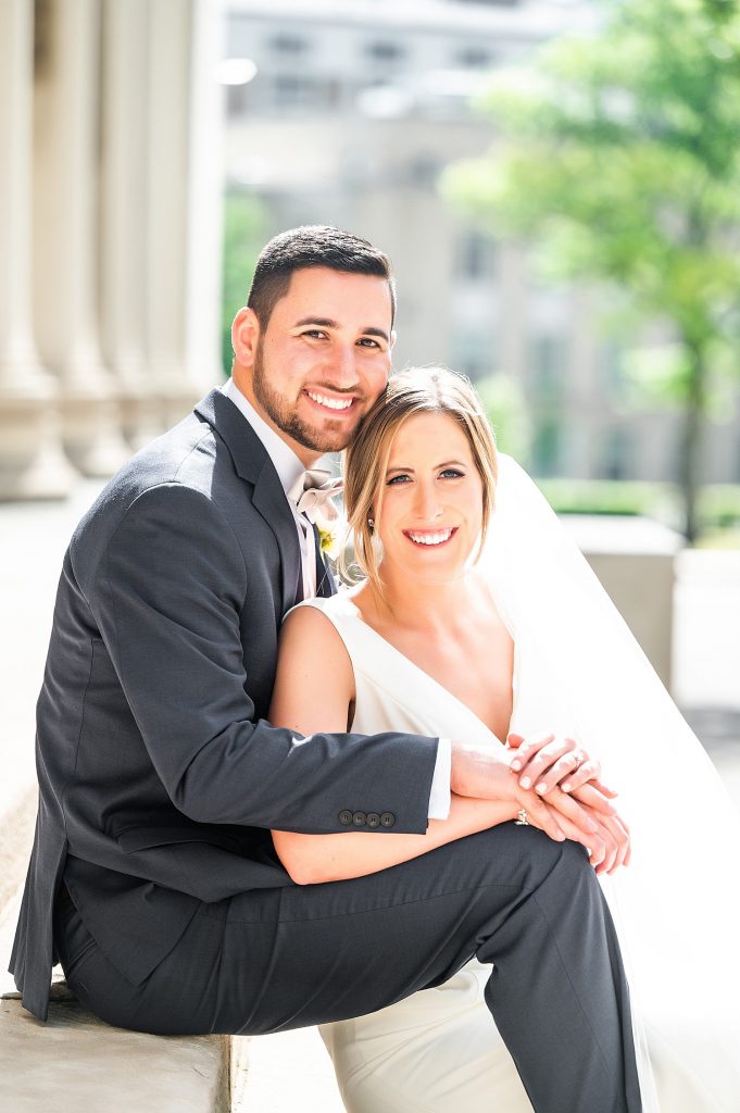 Timeless Circuit Center Wedding. For more classic wedding ideas, visit burghbrides.com!