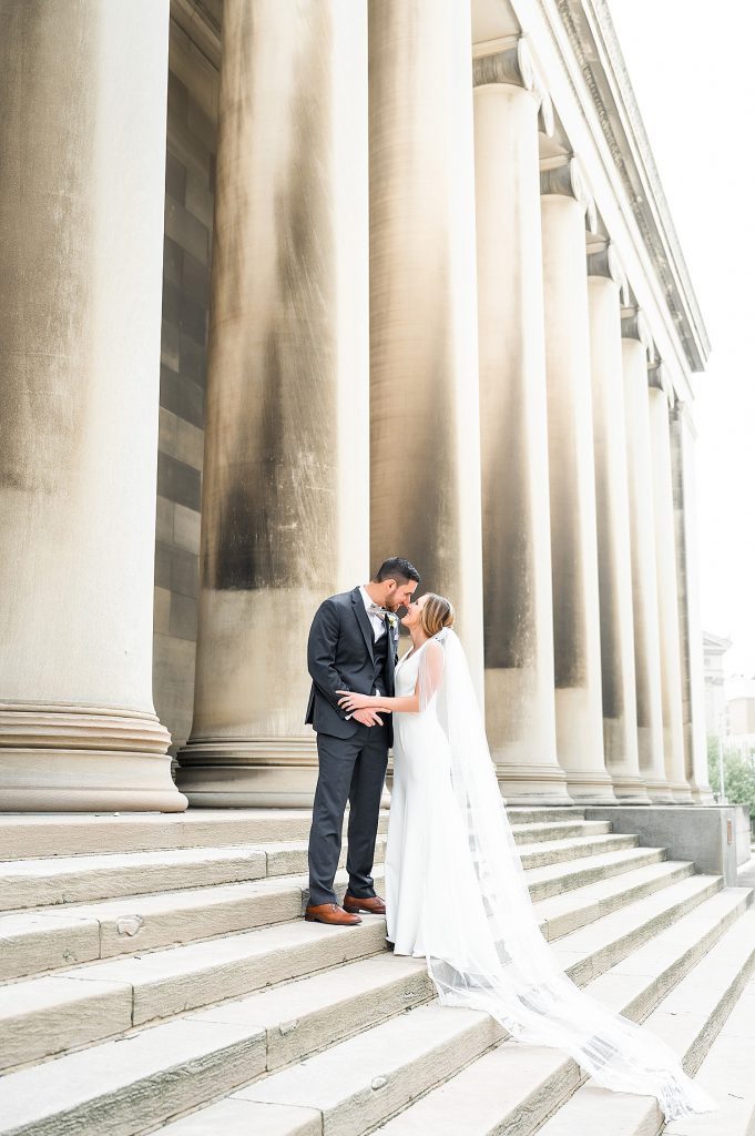 Timeless Circuit Center Wedding. For more classic wedding ideas, visit burghbrides.com!