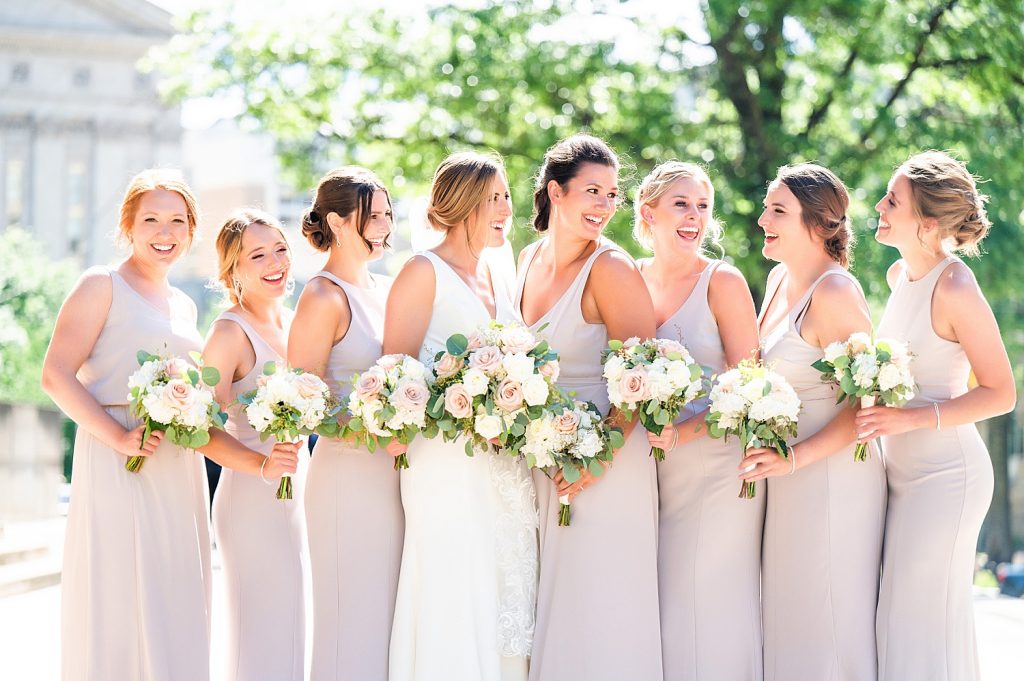 Timeless Circuit Center Wedding. For more classic wedding ideas, visit burghbrides.com!
