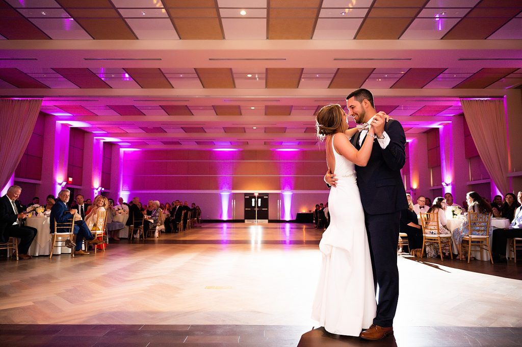 Timeless Circuit Center Wedding. For more classic wedding ideas, visit burghbrides.com!