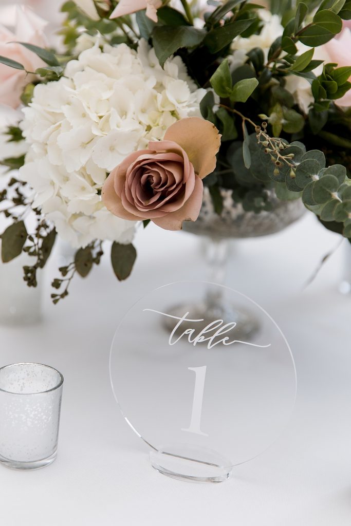 Modern Mauve Wedding at Wintergarden PPG Place. For more chic wedding ideas, visit burghbrides.com!