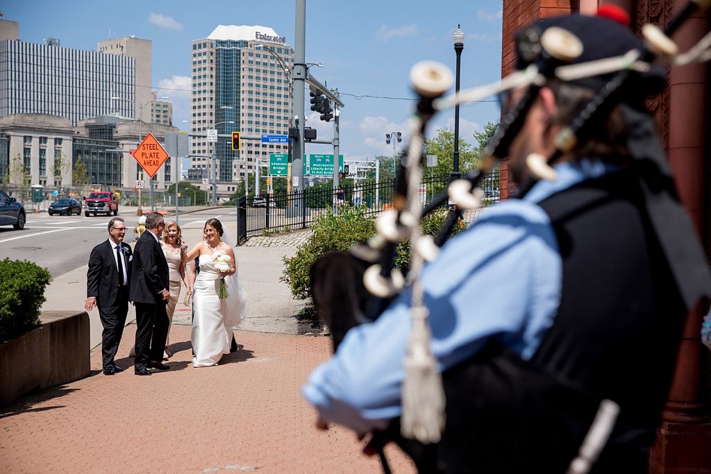 Modern Monochromatic Wedding at the Wintergarden at PPG Place. For more modern wedding ideas, visit burghbrides.com!