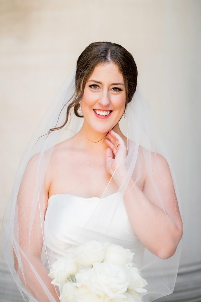Modern Monochromatic Wedding at the Wintergarden at PPG Place. For more modern wedding ideas, visit burghbrides.com!