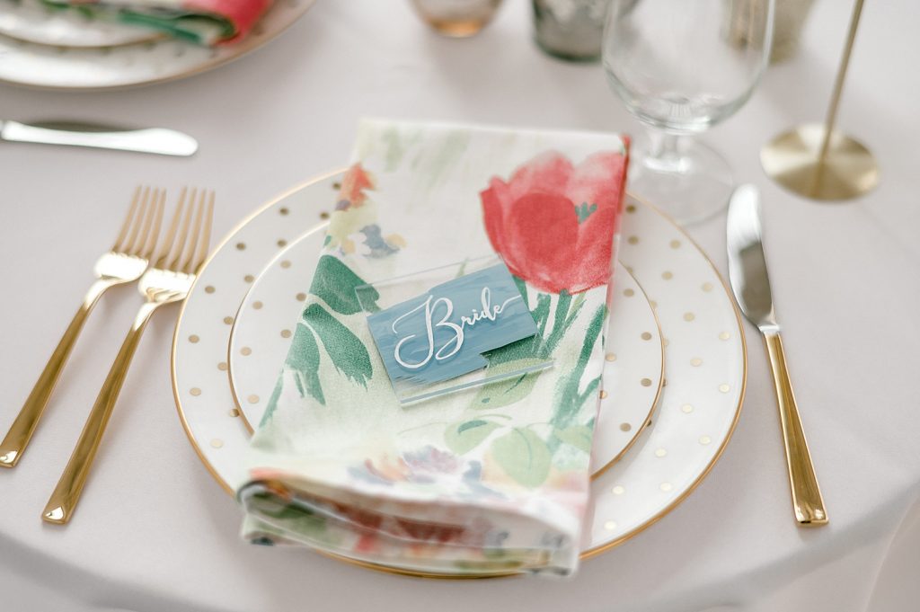 Floral Filled Energy Innovation Center Microwedding. For more small wedding ideas, visit burghbrides.com!