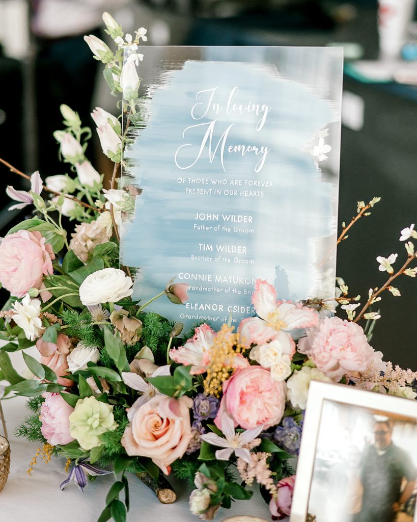 Floral Filled Energy Innovation Center Microwedding. For more small wedding ideas, visit burghbrides.com!