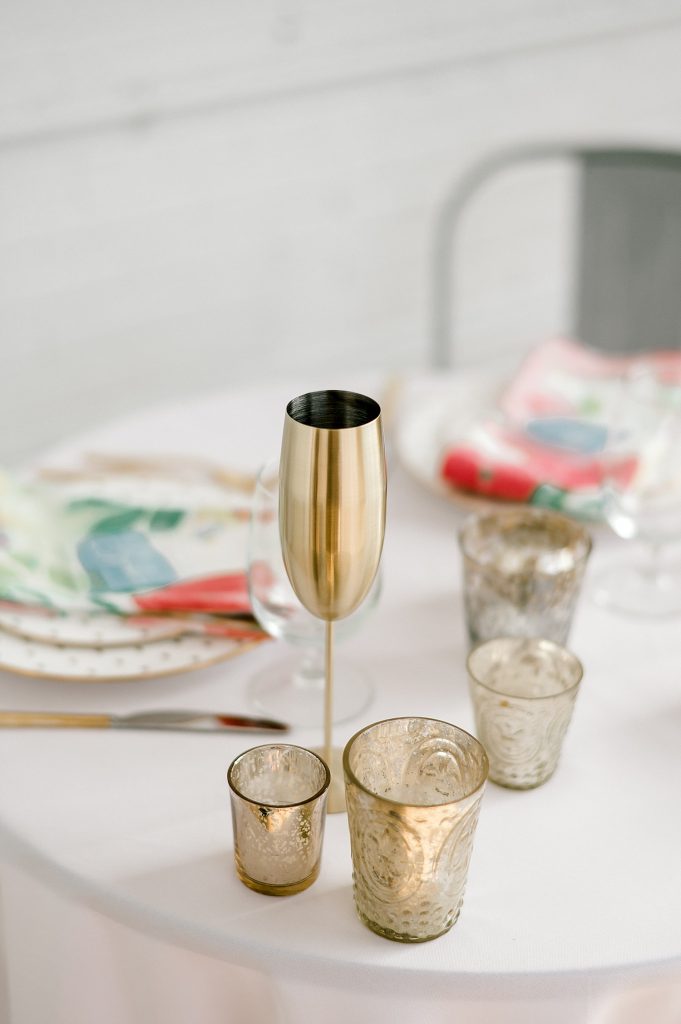 Floral Filled Energy Innovation Center Microwedding. For more small wedding ideas, visit burghbrides.com!