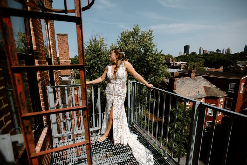 Industrial Boho Penn Brewery Wedding. For more boho wedding ideas, visit burghbrides.com!