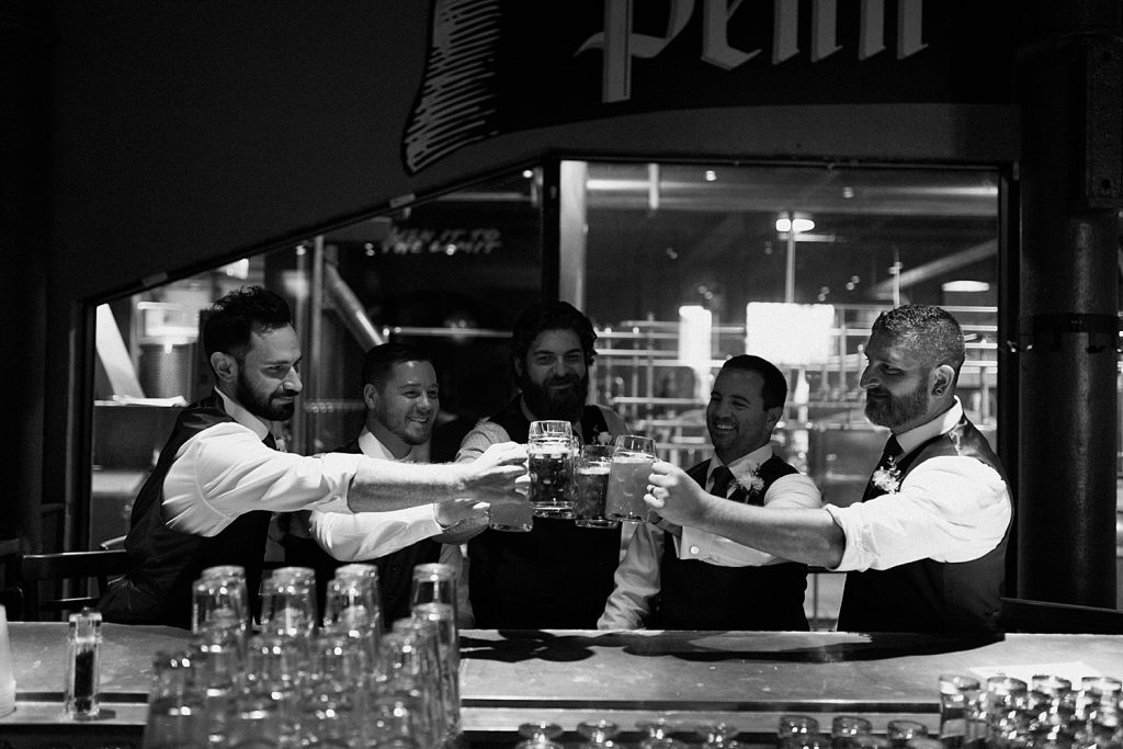 Industrial Boho Penn Brewery Wedding. For more boho wedding ideas, visit burghbrides.com!