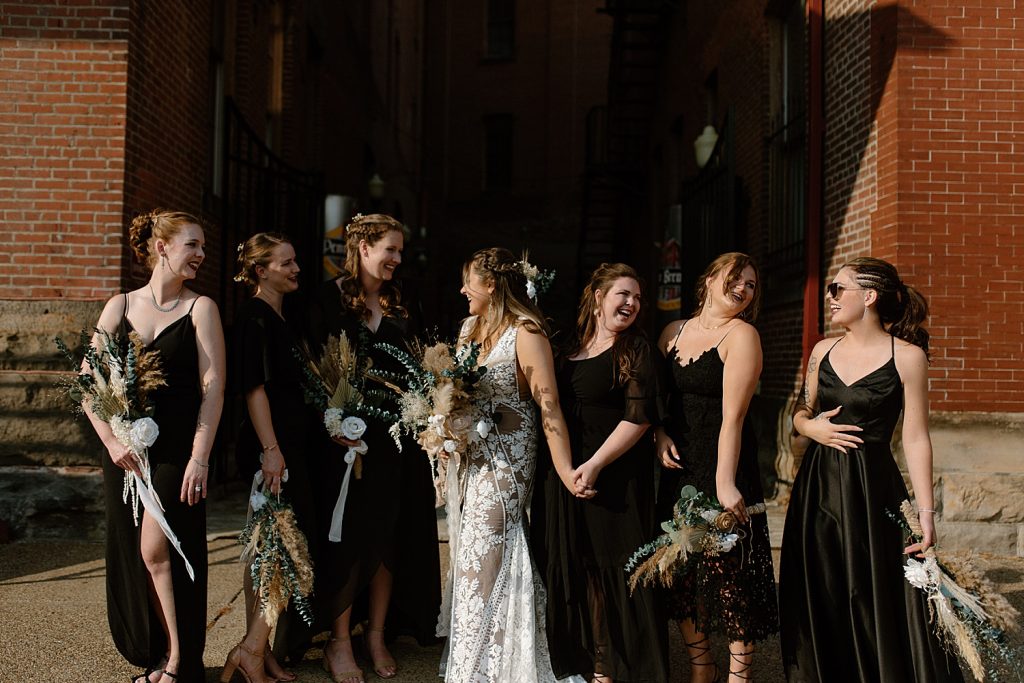 Industrial Boho Penn Brewery Wedding. For more boho wedding ideas, visit burghbrides.com!